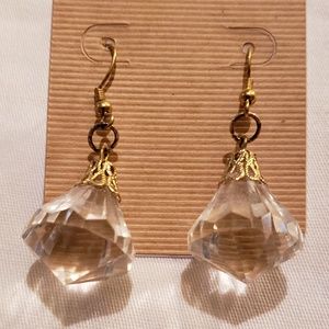 Diamond style earrings